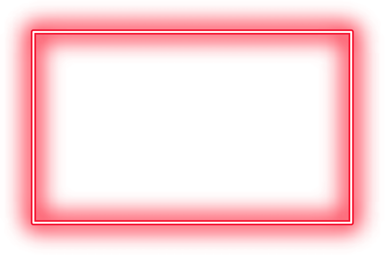Red Neon Frame